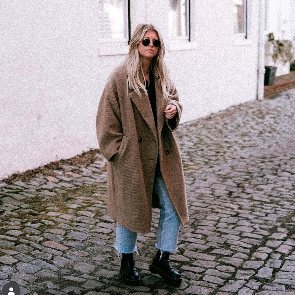 H&M Tan Pea Coat